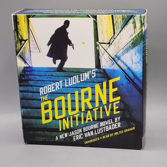 Robert Ludlums The Bourne Initiative Jason Bourne Series CDs 13 Hrs Unabridged - Picture 1 of 8